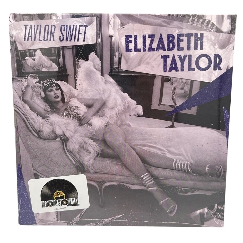 Taylor Swift Elizabeth Taylor‎ RSD 2026 7" Violet Glitter Vinyl Sealed Exclusive